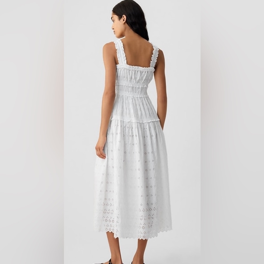 Gap × DÔEN Eyelet Midi Dress
